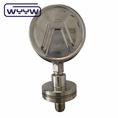SS316 Medidor de presión del sello del diafragma Medidor de presión de acero inoxidable anticorrosivo de 100 mm