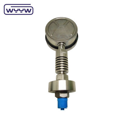 4&quot; medidor de presión de alta temperatura sello del diafragma material de acero inoxidable