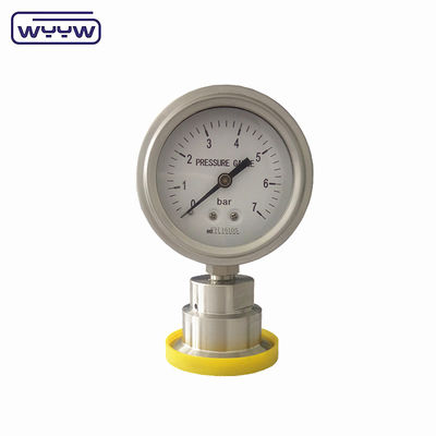 Manómetro de medición de presión del diafragma industrial OEM SS316