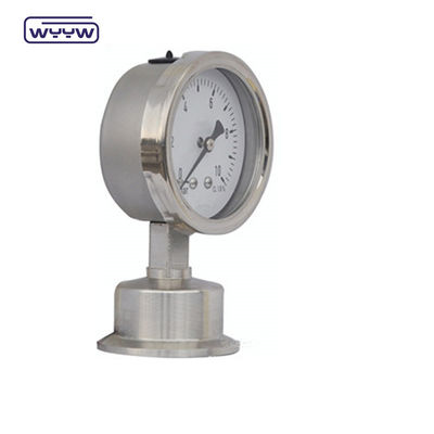 Manómetro de medición de presión del diafragma industrial OEM SS316