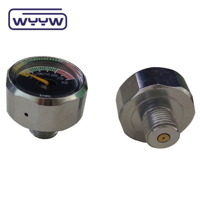 OEM paintball manómetro de PCP 1 pulgada 23 mm 25 mm pequeño mini manómetro de presión