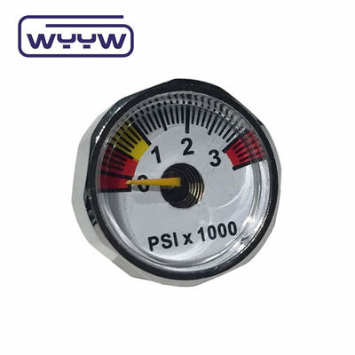 OEM ODM Mini manómetro de presión de 300 bar PCP 23 mm