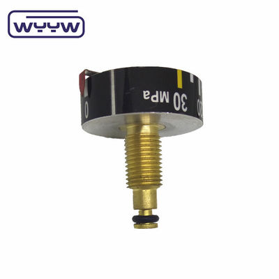 30 mm 1/8&quot; Bsp Mini Medidor de presión 4500 Psi Material de latón cromado