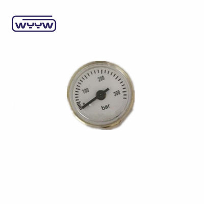 OEM China precio de 28 mm de diámetro 1/8 &quot;bspp manómetro de tubo de burdón PCP paintball medidor de presión de latón 315 bar