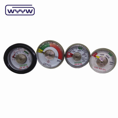 38 mm Mini manómetro de presión médico 4% de precisión