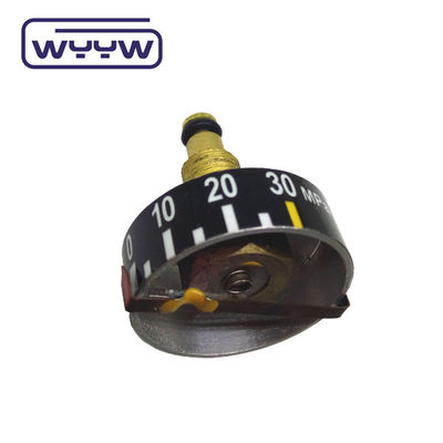 OEM Mini manómetro de presión 38 mm Manómetro de presión de extintor de acero