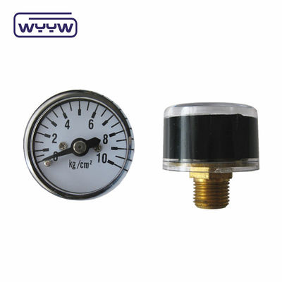 1 pulgada 25 mm pequeño medidor de presión del aire 4% caja de acero inoxidable de precisión