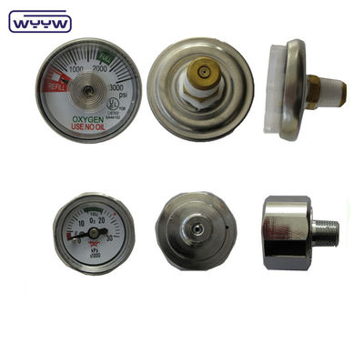 Montado en la parte trasera 23mm manómetro manómetro para extintor de incendios accesorios