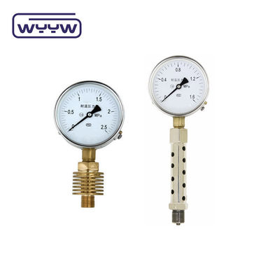 Medidor de alta presión de 60 mm y 100 mm con agua de tubo radiante