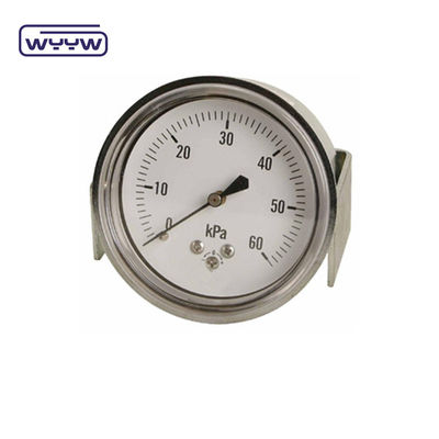 Medidor de presión de acero inoxidable seco 60 mm Manómetro medidor de presión