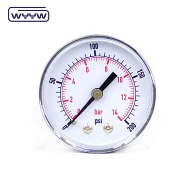 Medidor de presión de acero inoxidable seco 60 mm Manómetro medidor de presión