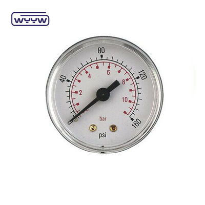 Medidor de presión de acero inoxidable seco 60 mm Manómetro medidor de presión