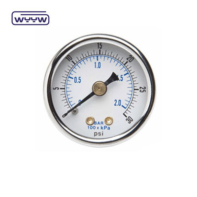 Medidor de presión de acero inoxidable seco 60 mm Manómetro medidor de presión
