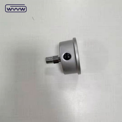 2.5 pulgadas Axial líquido lleno medidor de presión A prueba de vibración Todo el acero inoxidable