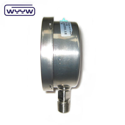 100mm 4 pulgadas kgf/cm2 psi doble escala de acero inoxidable manómetro de presión de aceite fabricante en China