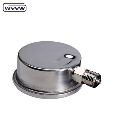 Medidor de alta presión de acero inoxidable de autoclave