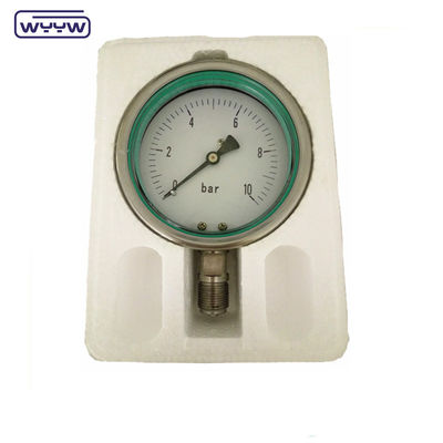 2.5&quot; Medidor de presión de acero inoxidable lleno de líquido Anticorrosivo