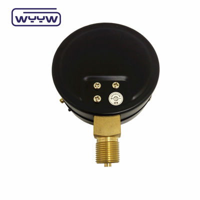 Medidor de presión de la cápsula 100 Mbar Manómetro de bajas 100 mm G1/2&quot;