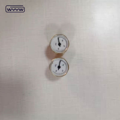 Mini manómetro de presión 28 mm 350 bar Hex Pneumático PCP Manómetro de la pistola de aire