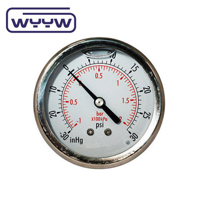 Medidor de presión compuesto, vacío y manómetro de presión positiva 63 mm 100 mm