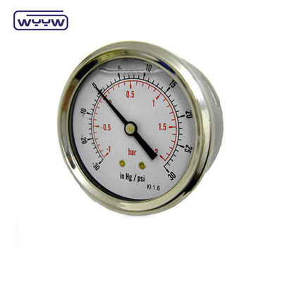 Medidor de presión compuesto, vacío y manómetro de presión positiva 63 mm 100 mm