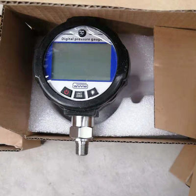 Medidor de presión hidráulico digital de 65 mm -1-40 bar Manómetro compuesto alimentado por batería