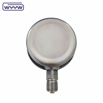Medidor de presión industrial lleno de líquido compacto de 60 mm