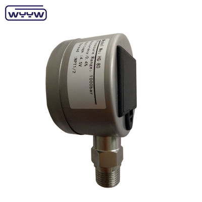 Límites de presión de vacío Medidor de presión digital con 80 mm de diámetro Temperatura de trabajo 20-140 ° F