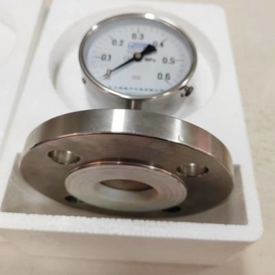 Tamaño de 1/2 hilo Medidor de presión de tubo de Bourdon con tamaño de conexión NPT de 1/4 pulgada para una medición precisa de la presión