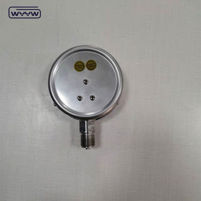 Diámetro 100 mm SS304 Medidor de presión en seco con una precisión de ±1,6% Clase alternativa