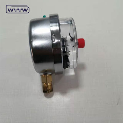 Medidor de presión de contacto eléctrico de 100 mm para medición de presión industrial en entornos exigentes