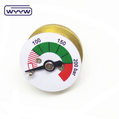Display analógico de mini manómetro personalizable para mediciones precisas 23mm 25mm 28mm 38mm