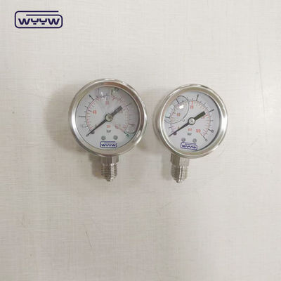 El tubo Bourton de acero inoxidable de medición líquida 1/4&quot; 1/2''BSP/PT/NPT/G/M