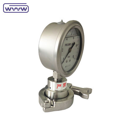 60 mm 100 mm de hilo estándar PT diafragma medidor de vacío