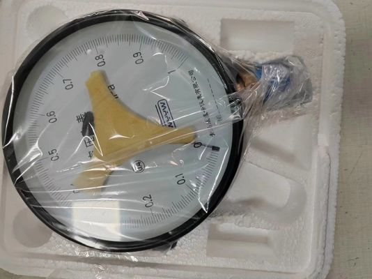 Montaje inferior de alta precisión de prueba de precisión medidor de presión tipo de puntero ajustable para las demandas