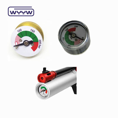 22 mm-41 mm Tamaño nominal Display analógico Mini manómetro de presión 1/8''G /NPT/M Larga compatibilidad con hilos