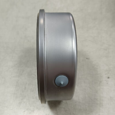 Manómetro hidráulico de 4 pulgadas y 100 mm lleno de líquido con rango de 0-2.5MPa/0-25kgf/cm² y diseño resistente a golpes