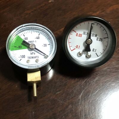 Manómetro y medidor de presión de gas industrial con calibración específica para gas para un rendimiento crítico de seguridad y resistencia a fugas