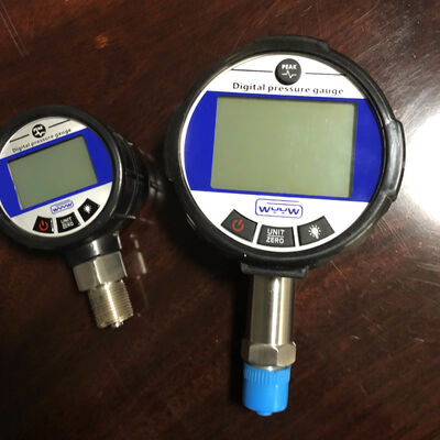 High Precision Digital Pressure Gauge with Multi-Unit Display for 0-100MPa Range