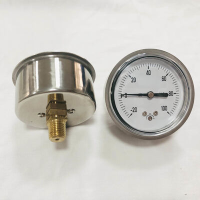 2.5 pulgadas 60mm -20~100cmH2O Medidor de presión de cápsula