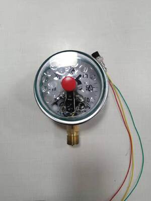 Medidor de presión electrónico asistido magnéticamente con tamaño de 100 mm y relleno de silicona para mediciones precisas