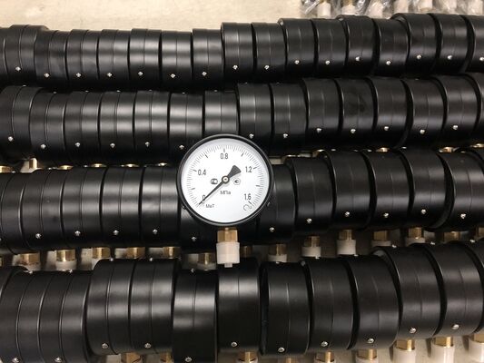 Manómetro ruso estándar de 100 mm | Manómetro de caja de hierro negro MPa